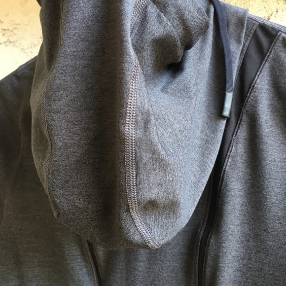 Gymshark Apex Zip Up Jacket Black Marl I Size S - Picture 5 of 6